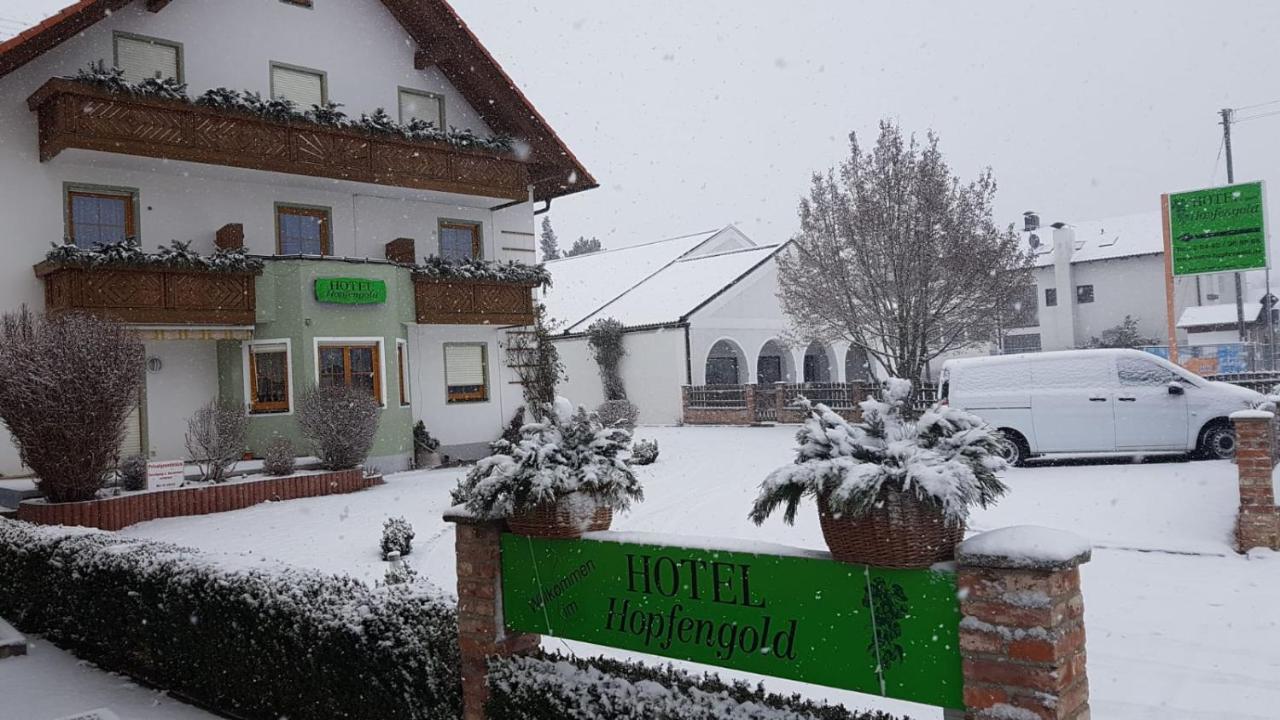 Hotel garni Hopfengold Wolnzach Exteriör bild